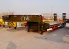 CIMC 60 t hydraulic low bed trailer excavator transport semi trailer dimension of 16m 3 axles