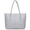 clear style big tote bag shopping bag trendy women bags handbag