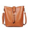 vintage leather 2sets bags women casual fashion chic cross body bag shoulder bag