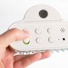  Original Design Cloud Alarm Clock,Digital Geometric Mint Voice-activated LED Wall Clock, rechargeable Cloud Alarm Clock