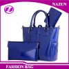 Wholesale price good quality patent leather women handbag from China supplier