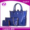 Wholesale price good quality patent leather women handbag from China supplier