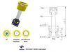 battery charge indicator for car battery with 1 balls B101