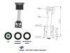 battery charge indicator for car battery with 1 balls B302