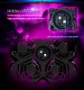 Coolcold Gaming Style Laptop Cooling Pad with 4 LED Light Cooling Fans