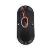 LED 6'' Sealed Oval Stop, Turn , Tail Light With Flange and Plug -  Red