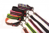 Adjustable Lock switch durable dog collar and dog leash nylon PU leather