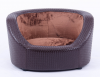 Wooden and cotton PVC dog sofa dog bed