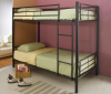 Factory Offer Strong Structure Two Layer KD Structure Steel Bunk Beds