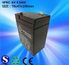 Feilang Factory Price Sealed Lead-Acid Rechargeable Battery 6V 4.5AH With Best Quality