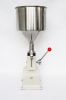 hand  pressure paste filling machine liquid filler with feed hopper for food chemical(A03)
