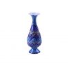 Persian Handicraft, Minakari, Enameling, Craft, Metal, Isfahan, Iran, Blue Vase,