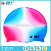 New product best sell 100% silicone colored swim cap