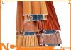 Wood grain aluminum profile