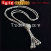 Fashion Long Tassel Pearl Party Wedding Necklace Chain Jewelry