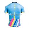 high quality polyester customize short sleeve cycling jersey