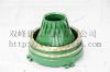 Metso GP100 Bowl Liner Concave Cone Crusher Parts High Manganese Steel Casting