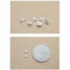 Dormy Story 5 Pairs(10pcs) 925 Sterling Silver Earring Backs Butterfly Earnuts 