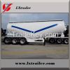 China cheap cement transport semi truck trailer bulk powder tanker tra