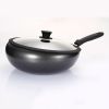 New High Quality Iron 32 Cm Nonstick Painting Cookware Wok Kitchen Appliances Pots And Pans 