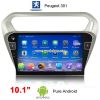 Peugeot 301 Citroen C-Elyssee Android Car Video Player camera