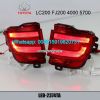 Car tail Bumper Brake LED Lights for Toyota Land Cruiser 200 FJ200 4000 5700