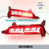 Auto LED Rear Bumper Brake Turn Signal Lights for Hyundai ix25 car