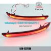 Auto LED Rear Bumper Brake Lights for Toyota innova 15-16 car