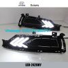 Car DRL LED Daytime Running Lights autobody parts for Hyundai Solaris