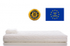 Memory foam pocket spring mattress with removeable protector