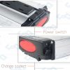 Super Powerful Silver Fish 48V 8Ah 18650 Phylion Battery 48V 1000W Electric Bike Battery with Charger BMS Brand Cell Tail Light