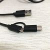Best price 2 in 1 usb cable micro  type c usb cable