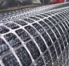PP Biaxial geogrid renforcing soil subgrade