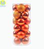 Colorful small glass ornaments, 24 Pcs Shatterproof Christmas Balls Tree Ornaments