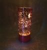Fairy light Cylinder Hurricane Lamp, Hurricane Jars 3 Piece Table Lamp