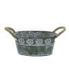 metal flower pot for g...