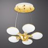 New UFO series Style Gold LED Ceiling Lights Five Light head
