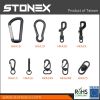 Stonex Plastic Cord Locks Stoppers, Strap Ends, Zip Puller for Garment and Bag