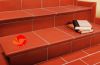 Gom Dat Viet Terracotta Tile, Non-Slip Ourdoor Tiles for Decor Stair, Stepnose Ceramic Materials