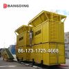 Port containerized weighing and bagging machine for cement and fertilizer