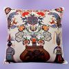 art cushion cover