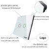 hot products smart home switch bluetooth app control touch screen wall switch