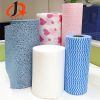 70 viscose dyed spunlace nonwoven household cleaningwipes roll