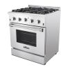 Thor kitchen 30&amp;quot; Gas Range Stainless Steel Freestanding Professional Style HRG3026U