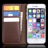 Book style wallet case for iphone 7 with card holder