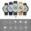 M6 Smart Watch with round transparent 5 ATM waterproof heart rate monitor Smart Watch