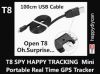 Real Time Cable Gps Tracker + Gsm Bug(voice recording) + Fast Charging Cable