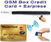 GSM Spy Earpiece in Card with 3 Invisible Earpiece - Full Set