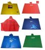 high quality 100% waterproof plastic branded rain poncho for mens and womens