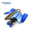 Flytec 015 RC Car 360 Degree Bouncing Rotation Devil Fish Crazy Gyro Truck Rock With Light RTR Blue